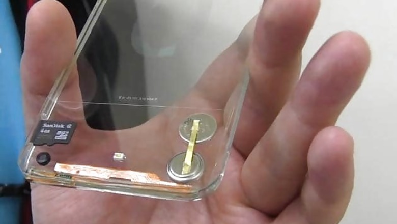 Transparent smartphone to debut by the end of 2013