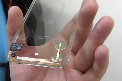 Transparent smartphone to debut by the end of 2013
