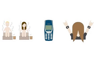 Finland launches national emojis: Nokia 3310, sauna and headbanger are the first