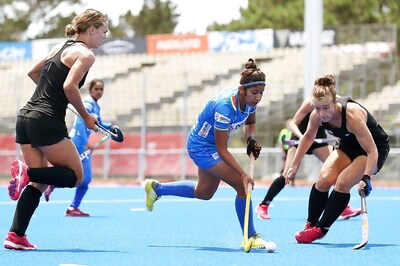 Indian Women's Hockey Team Beat New Zealand 3-0 to Finish Tour on a High