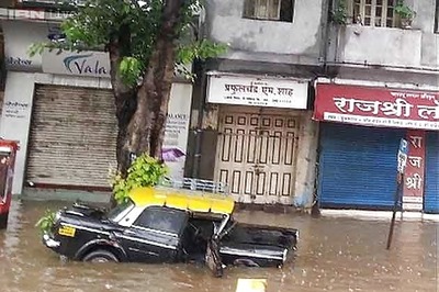 Snapshot: Waterlogged roads choke normal life in Mumbai