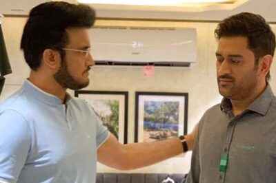 Watch: Legendary Duo Of MS Dhoni And Sourav Ganguly Spotted Together In Mumbai