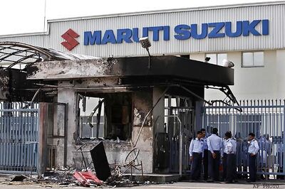 'Lockout to continue in Maruti's Manesar plant'