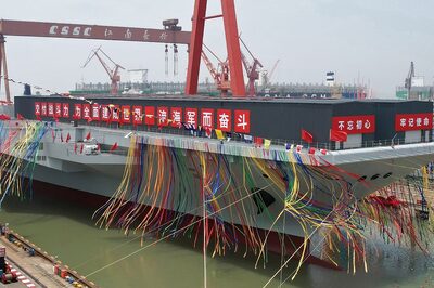 With An Eye On Taiwan, China Launches Its Third Aircraft Carrier Fujian
