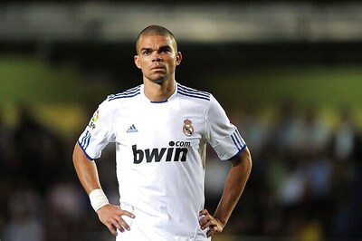 Real defender Pepe returns for Manchester United tie