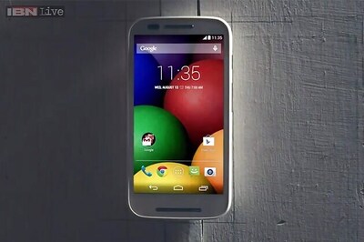 Motorola launches the Moto E in India at Rs 6,999; to be available exclusively on Flipkart