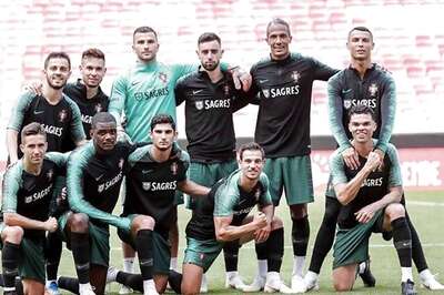 Cristiano Ronaldo's Portugal Arrive in Russia for World Cup