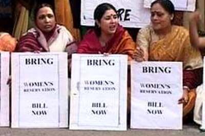 Women demand introduction of Women Reservation Bill
