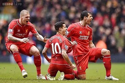 Philippe Coutinho's curler earns Liverpool 2-1 win over Manchester City