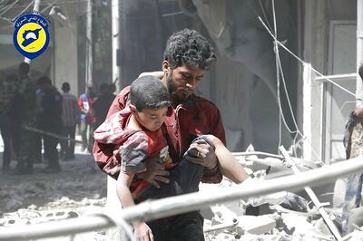 11 Children Die in Barrel Bomb Attack in Syria: Human Rights Monitor