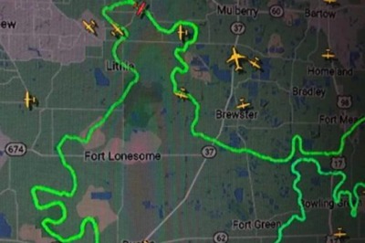 YouTuber Gaurav Taneja Draws Largest Map of India By Flying Plane on Republic Day