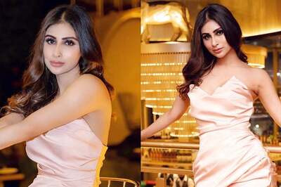 Sexy! Mouni Roy Stuns In A Blush Pink Dress At The Launch Of Her Restaurant's New Branch; Check It Out