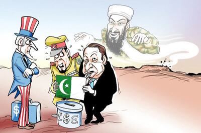 Cartoon of the day: Osama Bin laden expose embarrasses Pakistan