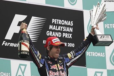 Red Bull thank Mark Webber for his contribution