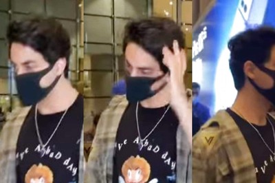 Aryan Khan Looks Hot, Uber Cool In Shirt and Trouser As He Gets Snapped At Mumbai Airport