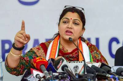 BJP's Khushbu Sundar Detained During Protest Over Manusmriti Remarks Controversy