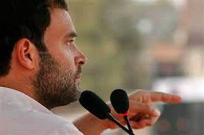 Rahul Gandhi attacks PM Modi on land bill