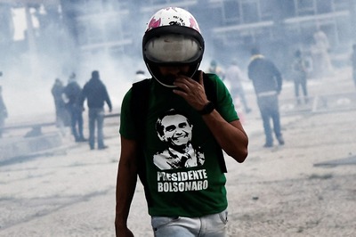 Brazil Ex-Prez Bolsonaro Condemns Rioting by His Supporters as Lula Visits Scene of Riots