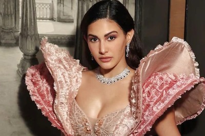 Actress Amyra Dastur Turns Showstopper In Gorgeous Peach Lehenga