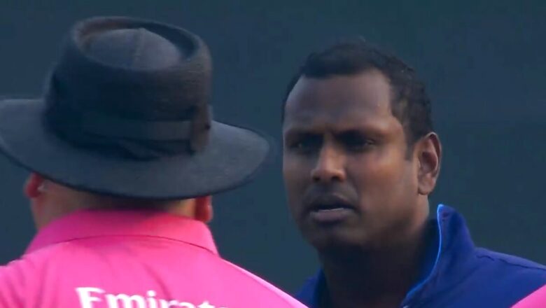 Watch: Angelo Mathews Presents Final Piece of Evidence to Argue He Shouldn't Have Been 'Timed Out'