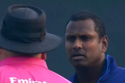 Watch: Angelo Mathews Presents Final Piece of Evidence to Argue He Shouldn't Have Been 'Timed Out'