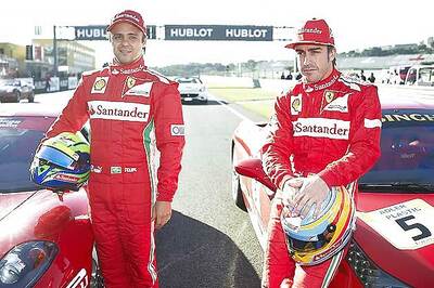 Ferrari celebrate strong season start
