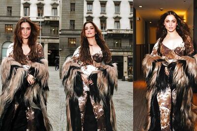 Tamannaah Bhatia Owns Milan Fashion Week with Her Unapologetic Roberto Cavalli Look