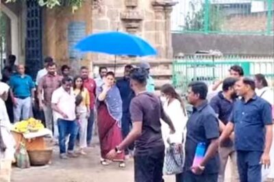 Nayanthara Gets Mobbed While Shooting For Her Next Titled Test In Tamil Nadu