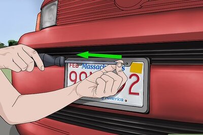 How to Install a Front License Plate
