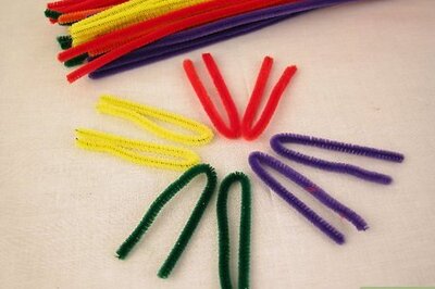 How to Make a St Brigid's Cross with Pipe Cleaners