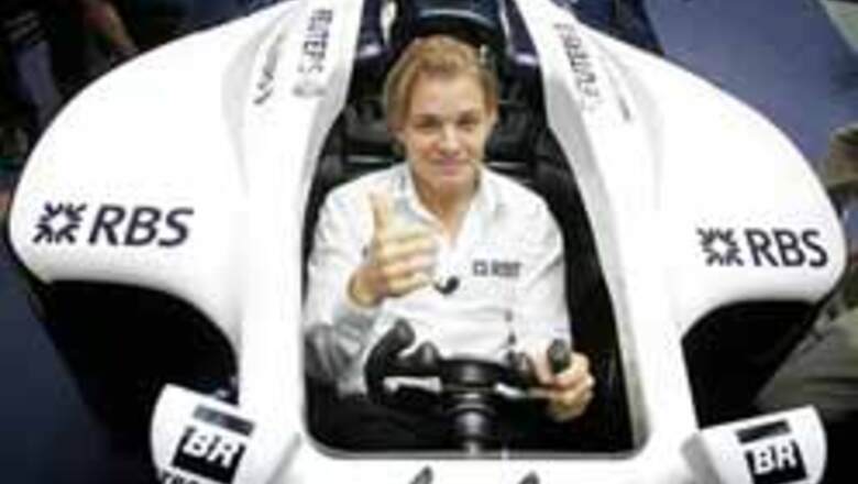 Williams driver Rosberg excited about Singapore GP