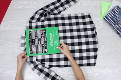 How to Fold a Shirt with the Department Store Method