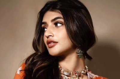 Sreeleela ‘Soul On Fleek’ Pictures In Ivory-gold Sharara Leaves Internet Gushing