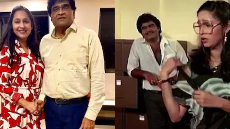 Ashvini Bhave Meets Ashok Saraf Backstage At Marathi Play Vacuum Cleaner