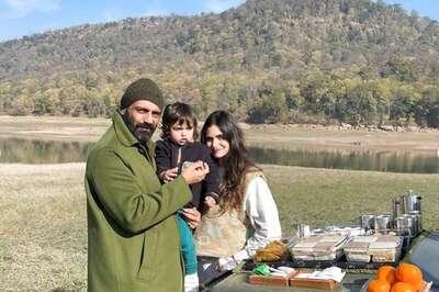 Gabriella Demetriades' Shares Adorable Pictures With Son Arik and Partner Arjun Rampal