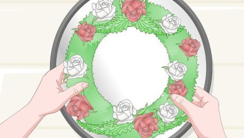 How to Hang a Wreath on a Mirror