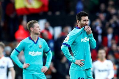 La Liga: FC Barcelona Blanked by Valencia in 1st Defeat of Manager Setien's Camp Nou Career