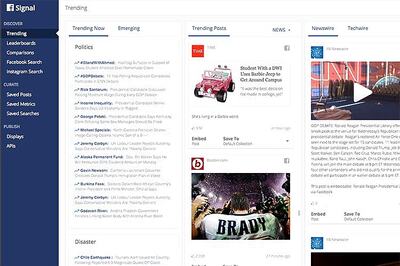Facebook introduces Signal, a free newsgathering tool for journalists