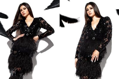 Sexy! Mouni Roy Sets Temperature Soaring With Her Black Look; Hot Photos Go Viral