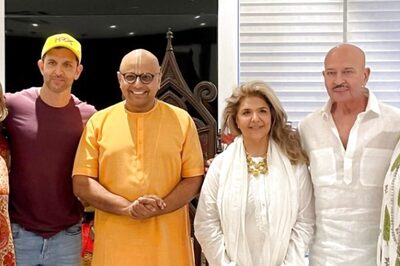 Hrithik Roshan And Family Host Gaur Gopal Das For An ‘Unforgettable’ Experience; Photos