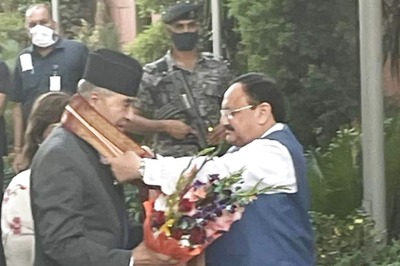 Nepalese PM Deuba Arrives in India on Three-day Visit, Meets BJP Chief Nadda
