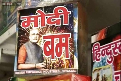 Celebrate this Diwali with Modi crackers, Priyanka sparklers
