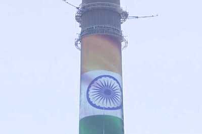 Watch | Moscow's Ostankino TV Tower, World’s Fourth Tallest, Lights Up In Tricolour To Mark PM Modi’s Visit