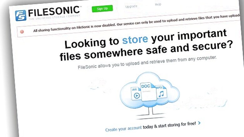 FileSonic, others stop file sharing