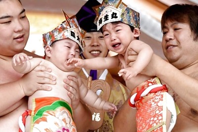 400-Year-Old Japan’s ‘Crying Sumo’ Contest Is The Talk Of Town (Again)