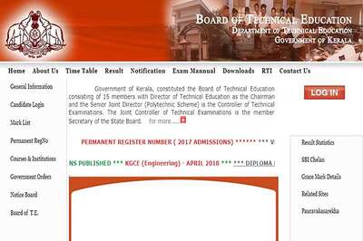 Kerala Polytechnic Nov 2017 Exam Results Declared at tekerala.org; Apply for Revaluation till Feb 2