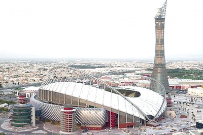 Qatar to Unveil Air Conditioned World Cup Stadium
