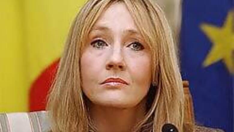 J K Rowling looks beyond Potter