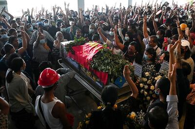 'Willing to Die': Myanmar Protesters Rally After Overnight Raids on Opposition Figures