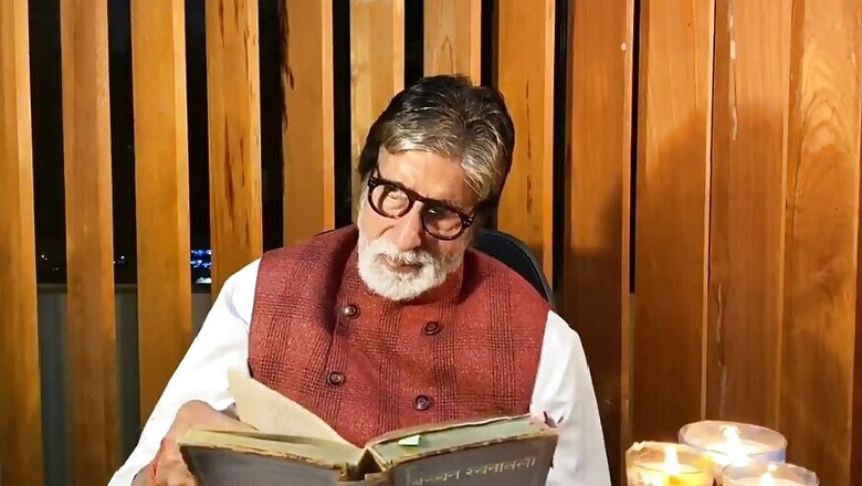 Amitabh Bachchan Dedicates Poem to Healthcare Workers Who 'Work Tirelessly, Unselfishly'
